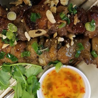 Grilled Pork Skewer Tray